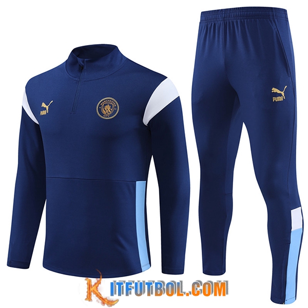 Chandal Equipos De Futbol Manchester City Azul marino 2023/2024