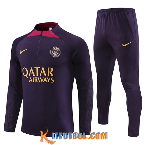 Chandal Equipos De Futbol PSG Violeta 2023/2024 -03