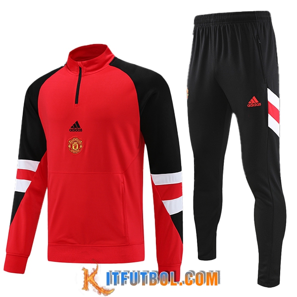 Chandal Equipos De Futbol Manchester United Rojo 2023/2024