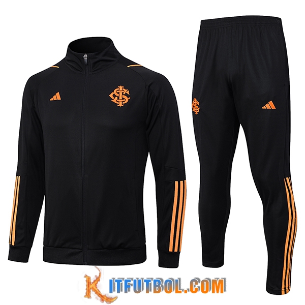 Chandal Equipos De Futbol - Chaqueta Brasil Negro 2023/2024