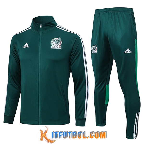Chandal Equipos De Futbol - Chaqueta México Verde 2023/2024