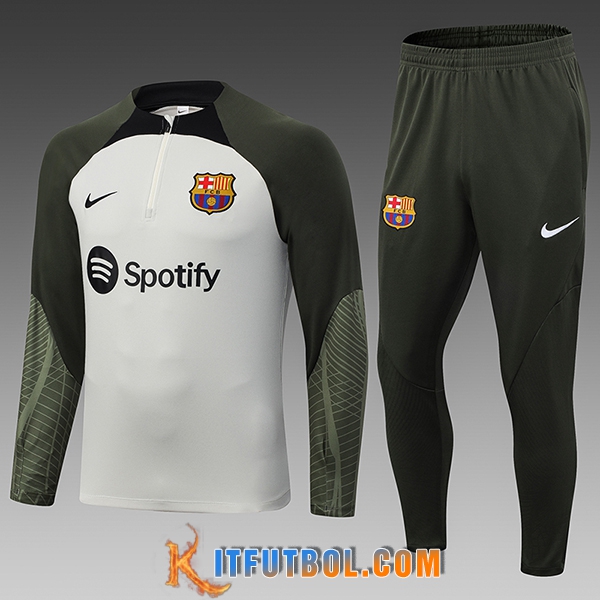 Chandal Equipos De Futbol FC Barcelona Ninos Verde 2023/2024 -03
