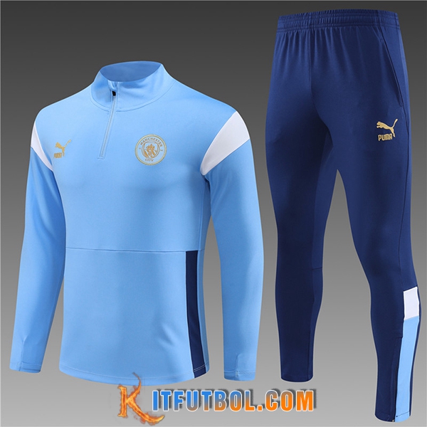 Chandal Equipos De Futbol Manchester City Ninos Azul Claro 2023/2024