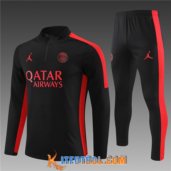 Chandal Equipos De Futbol PSG Ninos Negro 2023/2024 -03