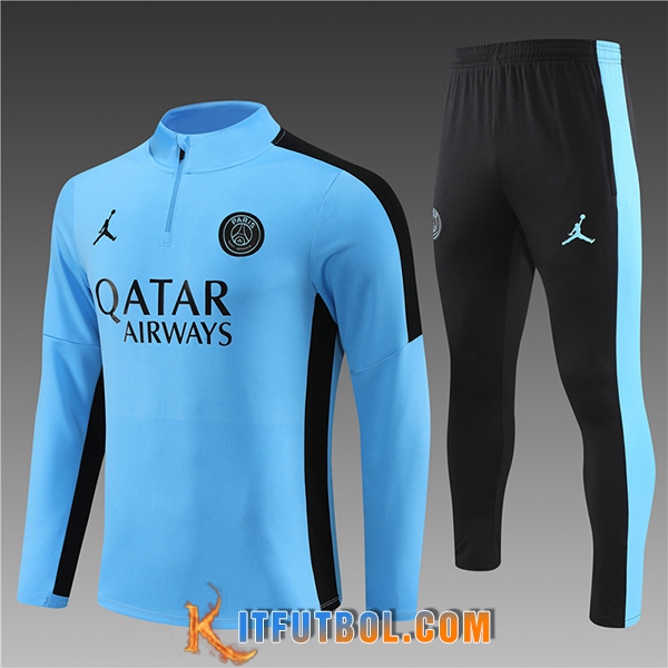 Chandal Equipos De Futbol PSG Ninos Azul Claro 2023/2024