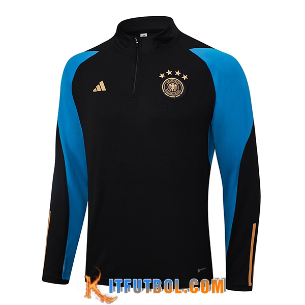 Sudadera De Entrenamiento Alemania Negro 2023/2024