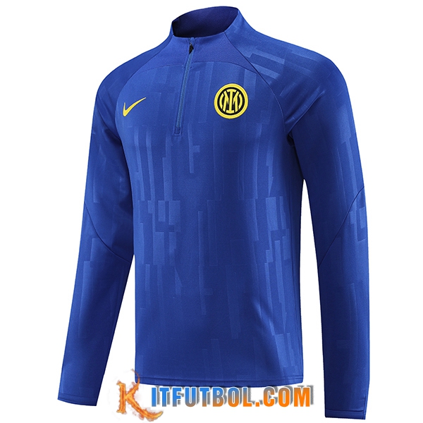 Sudadera De Entrenamiento Inter Milan Azul 2023/2024