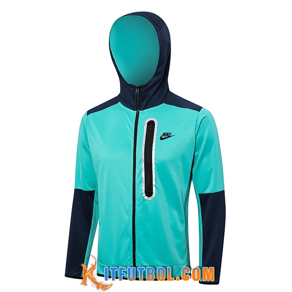 Chaqueta Con Capucha Nike Verde 2023/2024