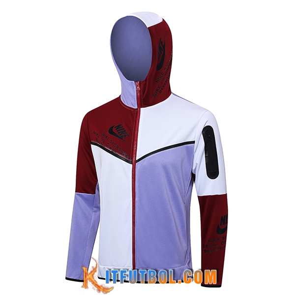 Chaqueta Con Capucha Nike Violeta 2023/2024