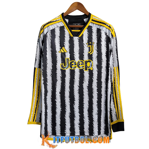 Camisetas De Futbol Juventus Primera Manga Larga 2023/2024