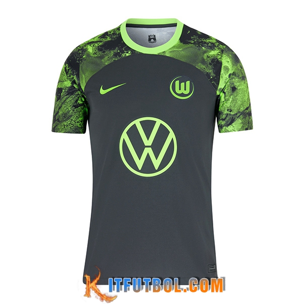 Nueva Camisetas De Futbol Vfl Wolfsburg Segunda 2023/2024