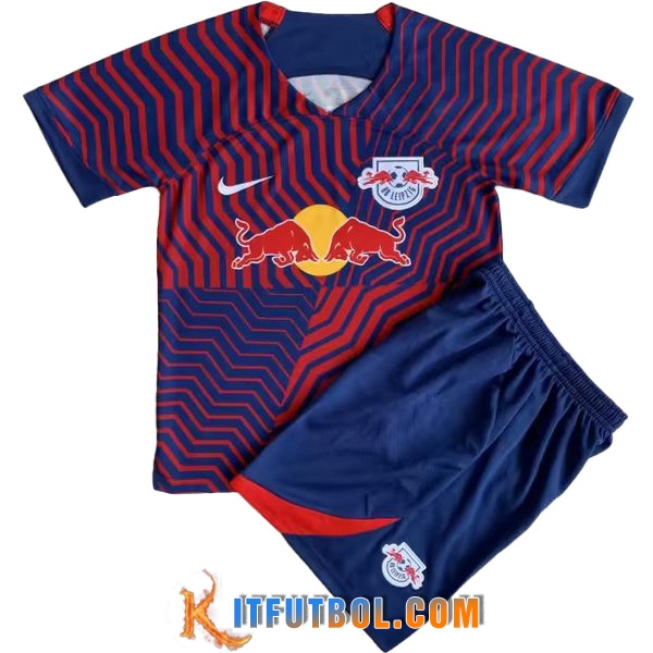 Camisetas De Futbol RB Leipzig Ninos Segunda 2023/2024