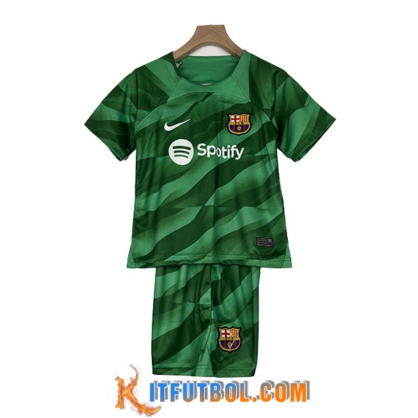 Camisetas De Futbol FC Barcelona Ninos Portero 2023/2024