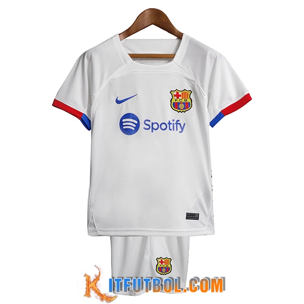 Camisetas De Futbol FC Barcelona Ninos Segunda 2023/2024