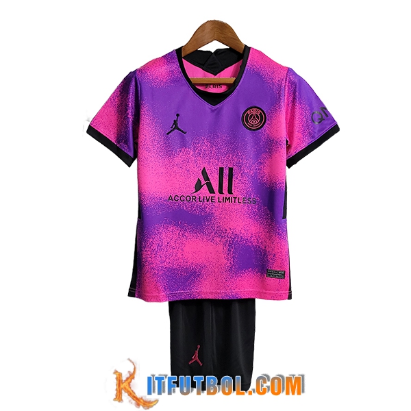 Camisetas De Futbol PSG Ninos Retro Fourth 2020/2021