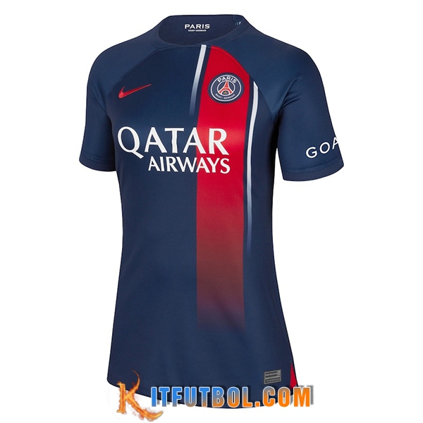 Camisetas De Futbol PSG Mujer Primera 2023/2024