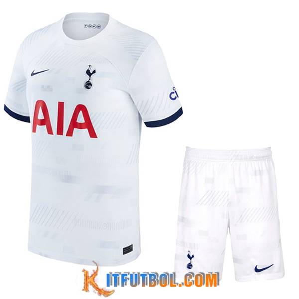 Camisetas Futbol Tottenham Hotspurs Primera + Cortos 2023/2024