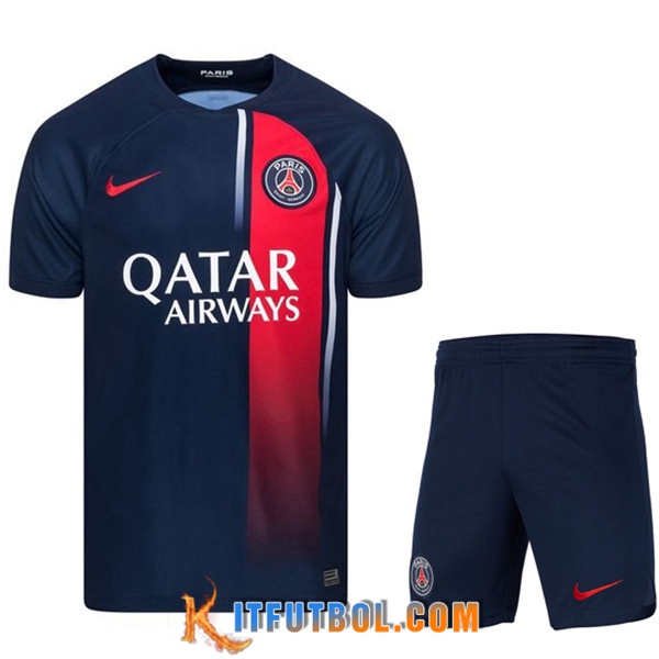 Camisetas Futbol PSG Primera + Cortos 2023/2024