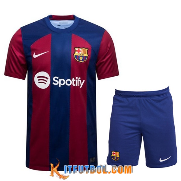 Camisetas Futbol FC Barcelona Primera + Cortos 2023/2024
