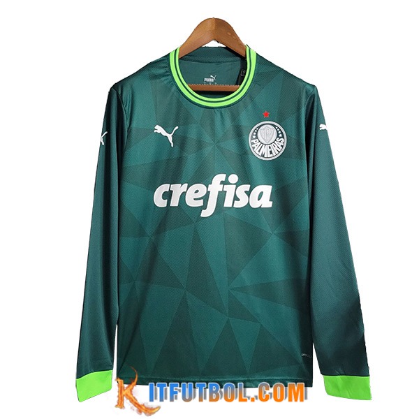Camisetas De Futbol Palmeiras Primera Manga Larga 2023/2024