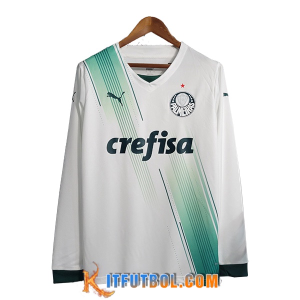 Camisetas De Futbol Palmeiras Segunda Manga Larga 2023/2024