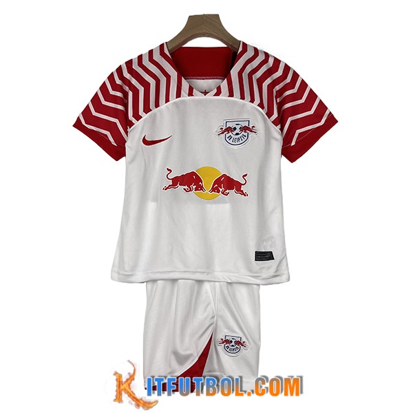 Camisetas De Futbol RB Leipzig Ninos Primera 2023/2024