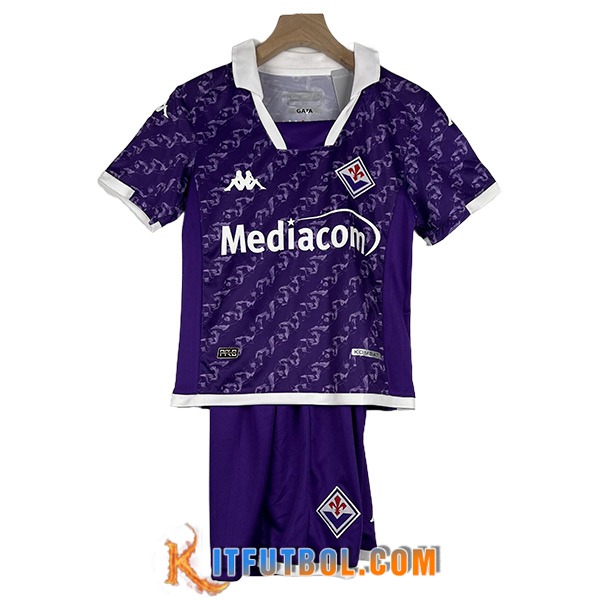 Camisetas De Futbol ACF Fiorentina Ninos Primera 2023/2024
