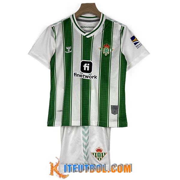 Camisetas De Futbol Real Betis Ninos Primera 2023/2024