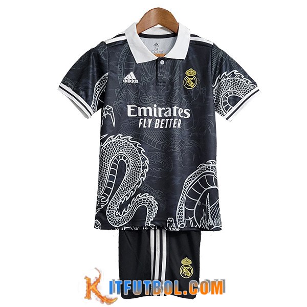 Camisetas De Futbol Real Madrid Ninos Special Edition Negro 2023/2024