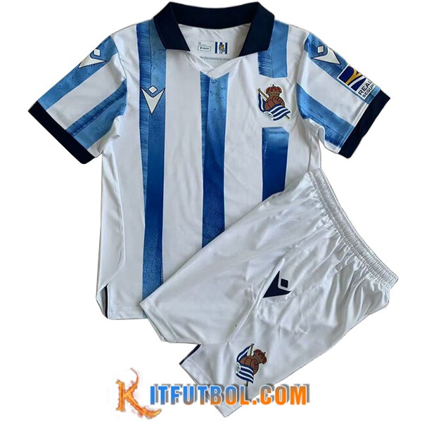 Camisetas De Futbol Real Sociedad Ninos Primera 2023/2024