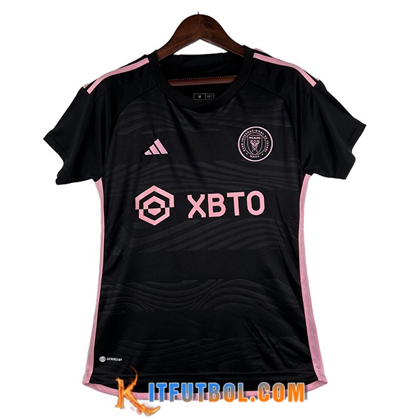 Camisetas De Futbol Inter Miami CF Mujer Segunda 2023/2024
