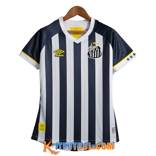 Camisetas De Futbol Santos Mujer Segunda 2023/2024