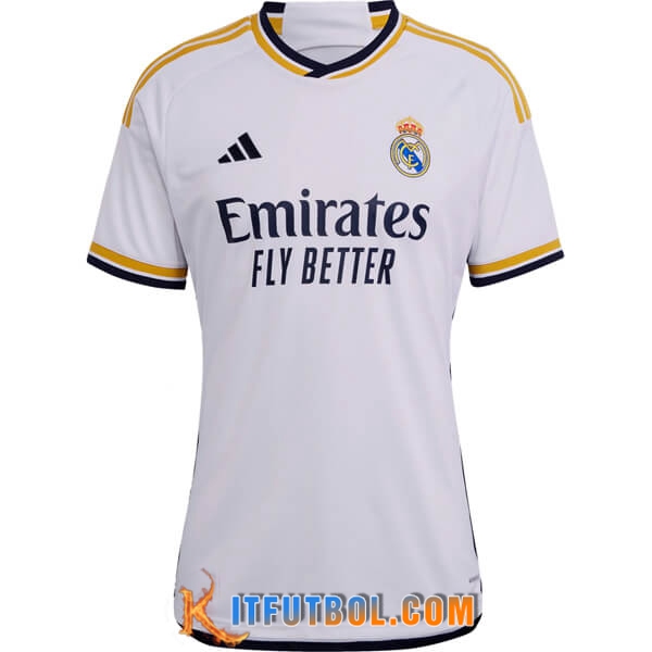 Nueva Camisetas De Futbol Real Madrid Mujer Primera 2023/2024