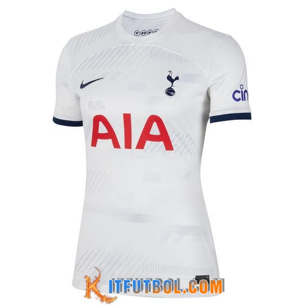 Camisetas De Futbol Tottenham Hotspurs Mujer Primera 2023/2024