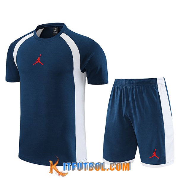 Camiseta Entrenamiento + Cortos Jordan Azul marino 2023/2024