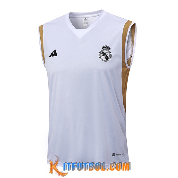 Chalecos De Futbol Real Madrid Blanco 2023/2024 -04