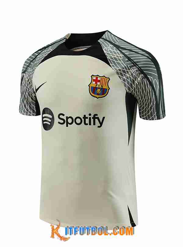 Camiseta Entrenamiento FC Barcellona Verde 2023/2024 -04