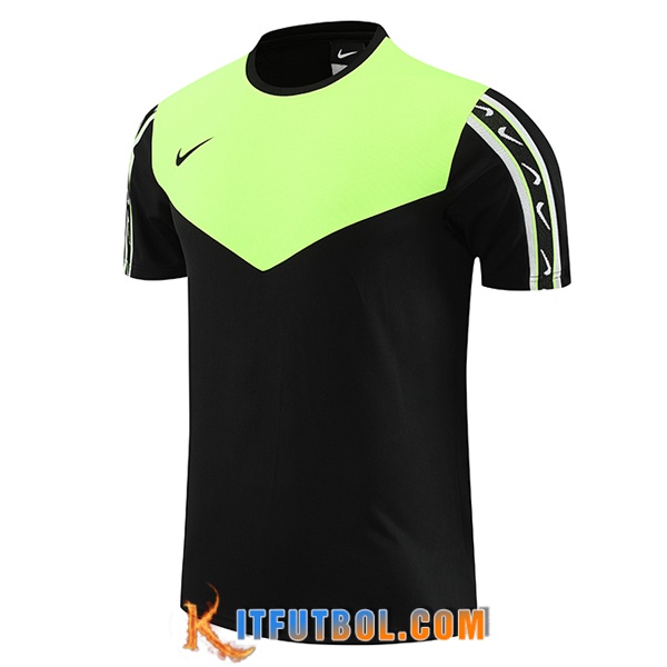 Camiseta Entrenamiento Nike Negro/Verde 2023/2024