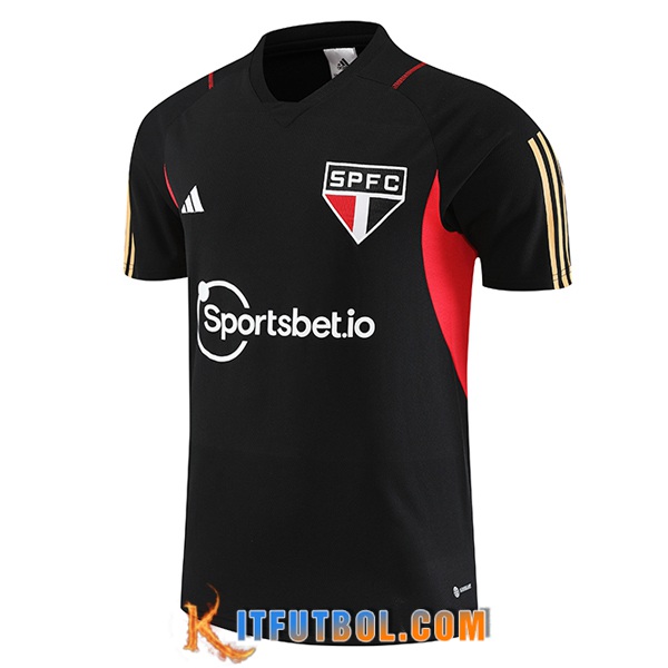 Camiseta Entrenamiento Sao Paulo FC Negro 2023/2024 -04