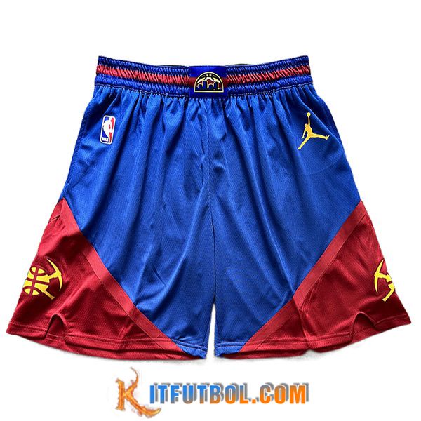 Cortos NBA Denver Nuggets 2023/24 Azul