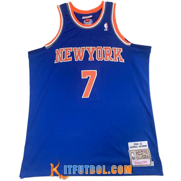 Camisetas New York Knicks (ANTHONY #7) 2023/24 Azul -02
