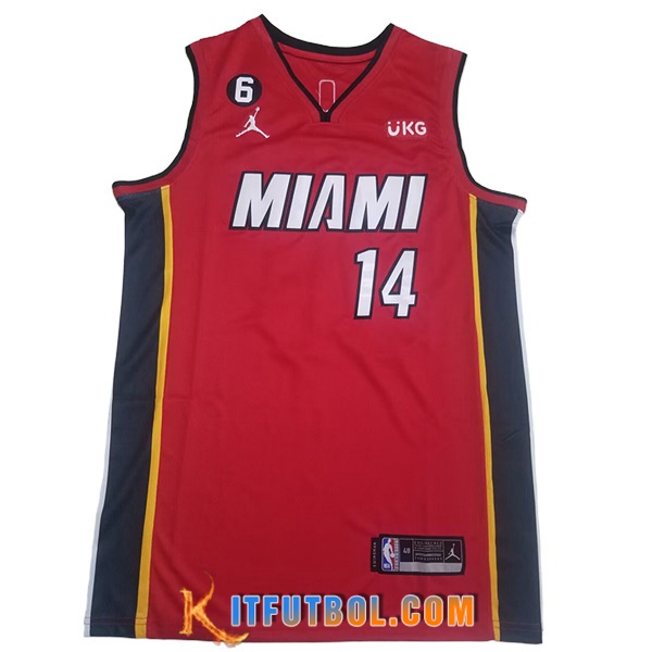 Camisetas Miami Heat (HERRO #14) 2023/24 Rojo