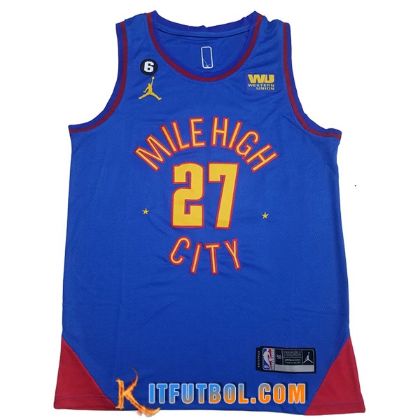 Camisetas Denver Nuggets (MURRAY #27) 2023/24 Azul