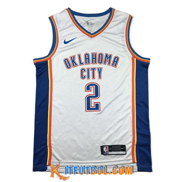 Camisetas Oklahoma City Thunder (GILGEOUS-ALEXANDER #2) 2023/24 Blanco