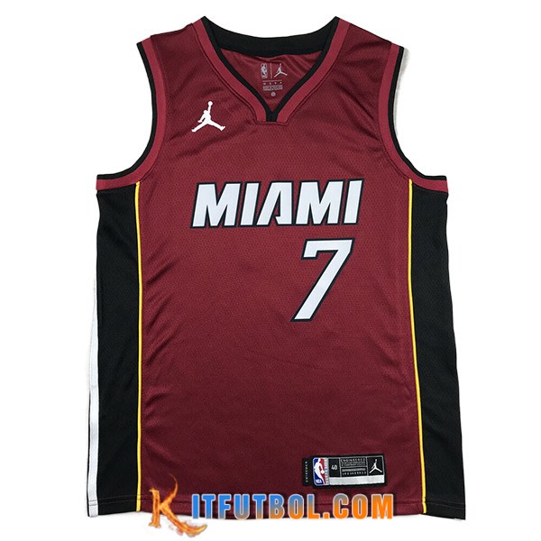 Camisetas Miami Heat (LOWRY #7) 2023/24 Rojo