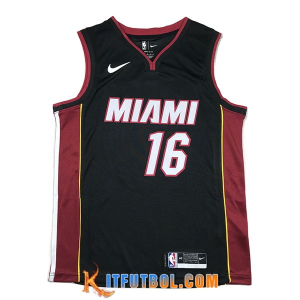 Camisetas Miami Heat (MARTIN #16) 2023/24 Negro