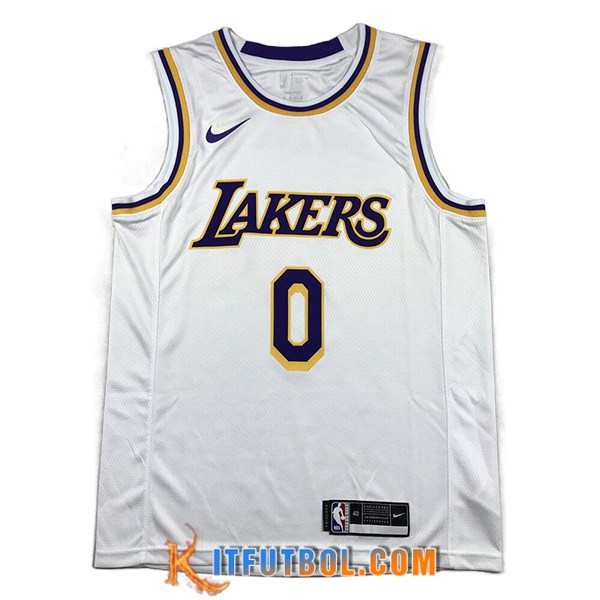 Camisetas Los Angeles Lakers (KUZMA #0) 2023/24 Blanco