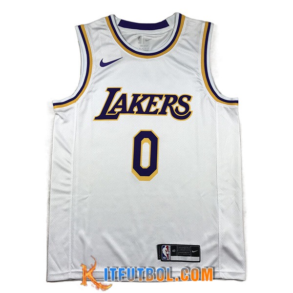 Camisetas Los Angeles Lakers (YOUNG #0) 2023/24 Blanco