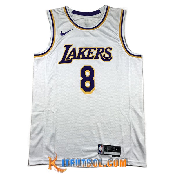 Camisetas Los Angeles Lakers (BRYANT #8) 2023/24 Blanco