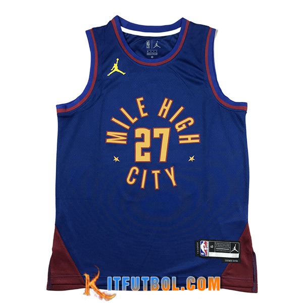 Camisetas Denver Nuggets (MURRAY #27) 2023/24 Azul -02